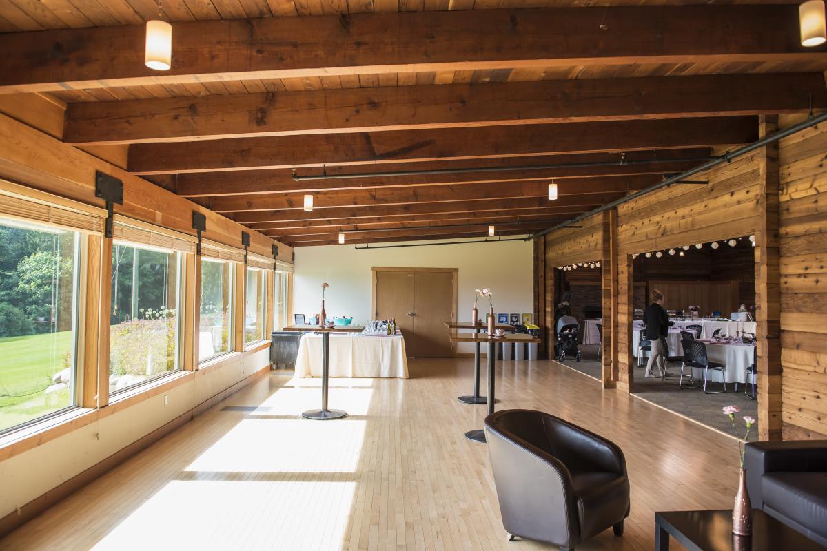 The interior of the Bayview Room at the Gleneagles Clubhouse