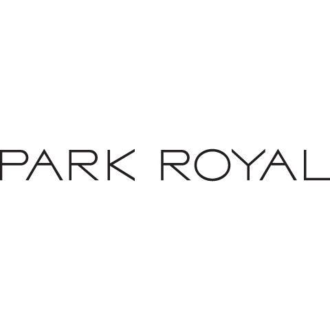 Park Royal logo featuring a modern design with bold typography