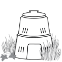Backyard composting - garbage