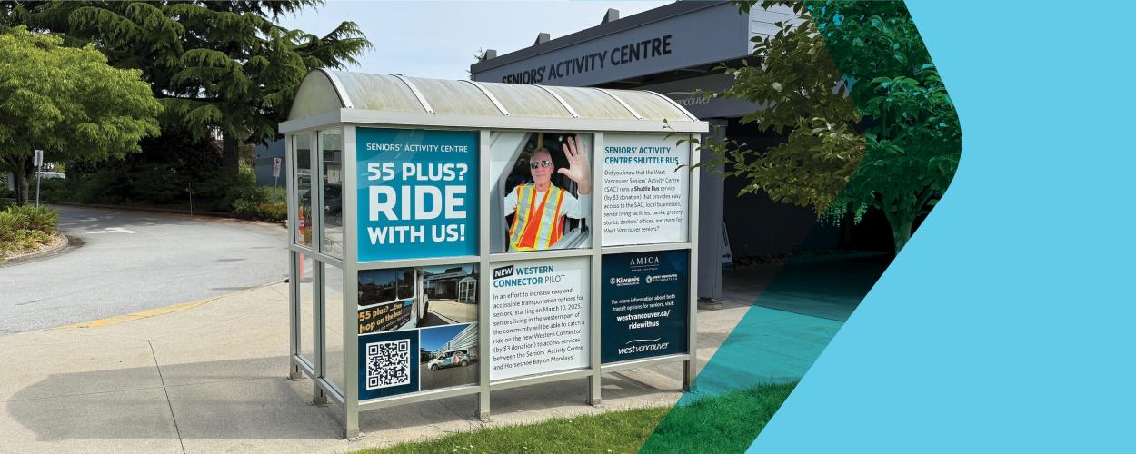 SAC Bus Shelter Advertising