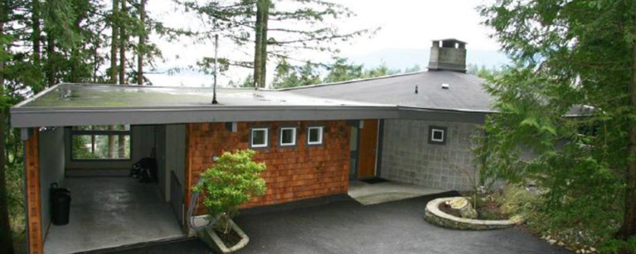 Exterior of house